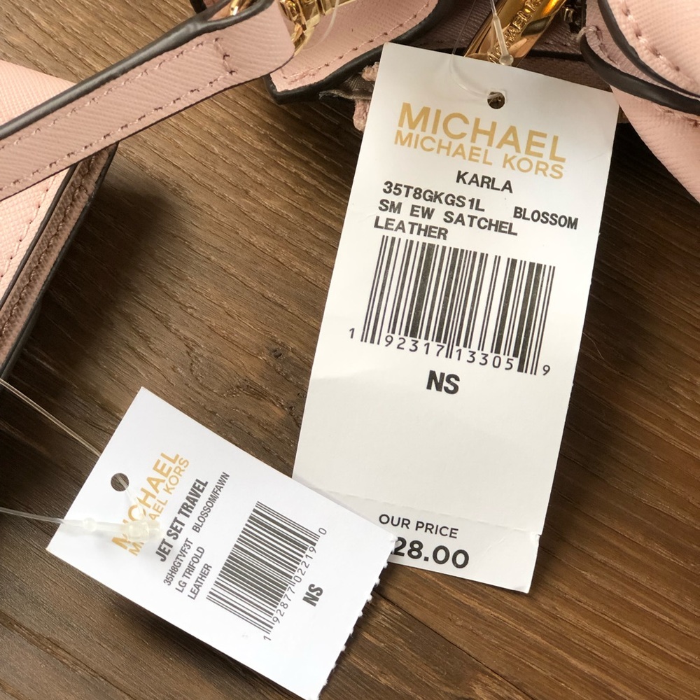 Michael kors small Karla handbag&wallet blossom - Picture 2 of 8
